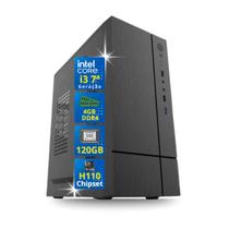 Computador PC Master Desktop Core i3 7100 7ª Ger 4gb 120gb ssd sata lll Computador PC Master Desktop Core i3 7100 7ª Ger 4gb 120gb ssd sata lll
