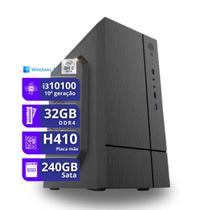 Computador PC Master Desktop Intel Core i3 10100 10ª Décima Geração 32gb ddr4 480gb ssd sata Computador PC Master Desktop Intel Core i3 10100 10ª Décima Geração 32gb ddr4 480gb ssd sata