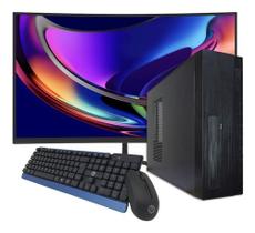 Computador Pc Slim Branco I5 8gb Ram Ssd 240gb Tela 23.8 Fhd