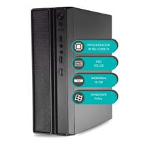 Computador PC Slim Core i5 RAM 16GB SSD 512GB Windows 11