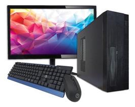 Computador Pc Slim I5 16gb Ram Ssd 512gb Tela 23 Wifi + Windows 10 - Preto