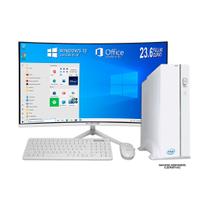Computador Pc Slim I5 7ª 8GB Ram DDR 4 SSD480GB Tela 23 Wifi