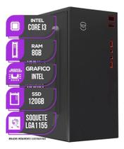 Computador PC Urbe Intel Core i3, 8GB DE RAM, SSD 128GB
