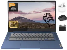 Computador portátil Lenovo Chromebook Slim 3 14 FHD Touch 4 GB de RAM 128 GB