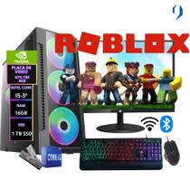Computador Roblox Pro Gamer Core I5, 16gb, 1tb Ssd, Gtx 730 - TBI Computador Roblox Pro Gamer Core I5, 16gb, 1tb Ssd, Gtx 730 - TBI