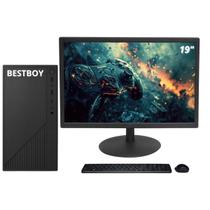 Computador Slim Bestboy Work Machine Intel Core i5 4ª Geração 16GB RAM SSD 512GB Teclado, Mouse e Monitor 19 Computador Slim Bestboy Work Machine Intel Core i5 4ª Geração 16GB RAM SSD 512GB Teclado, Mouse e Monitor 19