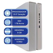 Computador Slim Br Multipc I5 8Geração 8Gb 1Tb Nvme Win11