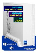 Computador Slim Cpu Core I5 10400f 16gb Ram Ssd 240gb Wifi - PRIME SHOCK