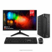 Computador Slim I7 16GB, SSD 512GB, Monitor 23, Win 11