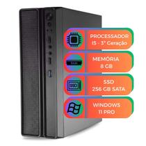 Computador Slim MultiPc I5 3ª Geração 8GB RAM SSD 256GB Windows 11