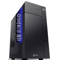 Computador TOB Intel Core i3 10100f com SSD 120GB Memória 4GB VGA 1GB Windows 10 Trial Desktop PC CPU
