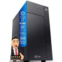 Computador TOB Intel Core i7 6ªGeração Memória 8GB SSD 240GB Win10 Trial Desktop PC CPU Computador TOB Intel Core i7 6ªGeração Memória 8GB SSD 240GB Win10 Trial Desktop PC CPU