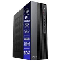 Computador Tob Slim Compacto 4ª Geração Intel Core I5 Ssd 480gb Memória 16gb Windows 10 Trial Desktop Pc Cpu