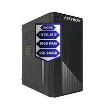 COMPUTADOR WORK MACHINE BESTBOY INTEL CORE I5 2º 16GB RAM SSD 256GB
