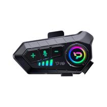 Comunicador Bluetooth P10 para Capacete de Motocicleta Unidade Completo