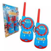Comunicador Infantil Walk Talk Brinquedo Criança Top Cor Azul E Vermelho Cor:azul e vermelho