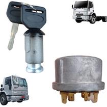 Comutador+cilindro ignição coluna direção ford cargo 85 à 11