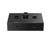 Comutador de áudio Jin-T Seletor de áudio de 3,5 mm Splitter Box Mini