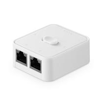 Comutador de rede Binardat Gigabit Ethernet 3 portas branco