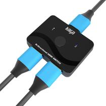Comutador e divisor HDMI KAGO, saída 2 em 1 4K @60Hz para Xbox PS5/4/3 Comutador e divisor HDMI KAGO, saída 2 em 1 4K @60Hz para Xbox PS5/4/3