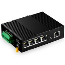 Comutador Ethernet industrial Binardat 5 portas Gigabit Comutador Ethernet industrial Binardat 5 portas Gigabit