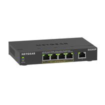 Comutador Ethernet NETGEAR GS305P 5 portas Gigabit PoE+