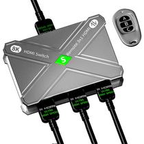 Comutador HDMI 2.1 Hi-HONX 8K - 1x3 e 3x1 Bidirecional - Alta Definição