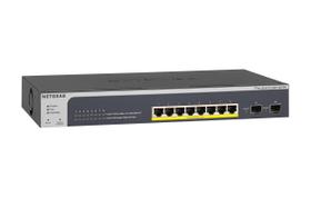 Comutador NETGEAR de 10 portas PoE Gigabit Ethernet Smart GS510TPP