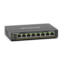 Comutador NETGEAR de 8 portas PoE Gigabit Ethernet Plus GS308EP