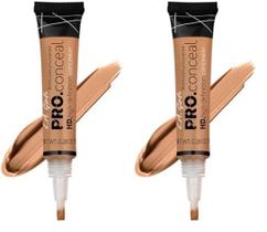 Concealer L.A. Girl HD Pro Conceal Light Ivory GC970 - Pacote com 2