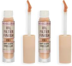 Concealer Revolution IRL Filter Finish C10.5 6 mL x 2 Vegan Concealer Revolution IRL Filter Finish C10.5 6 mL x 2 Vegan