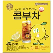 Concentrado de Bebida Saborizada SONGWON Kombucha de Limão 30 Sachês Concentrado de Bebida Saborizada SONGWON Kombucha de Limão 30 Sachês