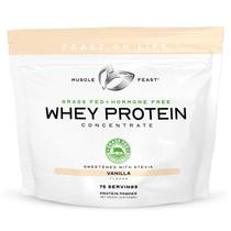 Concentrado de proteína de soro de leite Muscle Feast, baunilha alimentada com capim 2,27 kg Concentrado de proteína de soro de leite Muscle Feast, baunilha alimentada com capim 2,27 kg