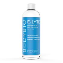 Concentrado eletrolítico BodyBio E-Lyte 473mL com magnésio