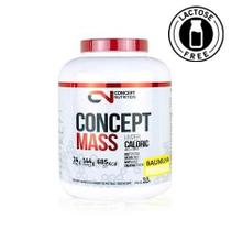CONCEPTMASS 3KG ZERO LACTOSE - CONCEPT NUTRITION - Suplemento para Ganho de Massa Muscular