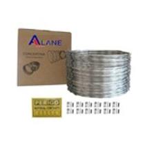 Concertina dupla Galvalume 45cm rend 8 MT L28 56 V Concertina dupla Galvalume 45cm rend 8 MT L28 56 V