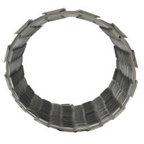 Concertina Para Muro Galvalume 30cm de Diâmetro 40 Espiras Rende 8m