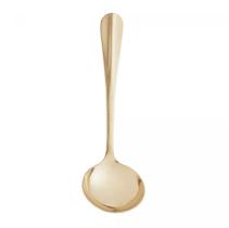 CONCHA ACO INOX P/MOLHO POSITANO DOURADA 19cm - LYOR