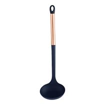 Concha Azul Multiuso Para Cozinha De Feito Nylon Com Cabo Rose Concha Azul Multiuso Para Cozinha De Feito Nylon Com Cabo Rose
