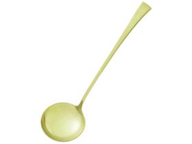 Concha Berna para Sopa em Aço Inox Champanhe Fosco - Wolff Concha Berna para Sopa em Aço Inox Champanhe Fosco - Wolff