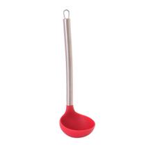 Concha ce Servir Vermelha 30Cm Inox/Silicone Concha ce Servir Vermelha 30Cm Inox/Silicone