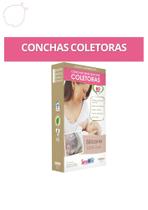 Concha coletora p/ amamentação c/ base em silicone savemilk
