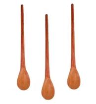 Concha Colher De Pau Madeira De 32 Cm - 3un. Marrom Concha Colher De Pau Madeira De 32 Cm - 3un. Marrom