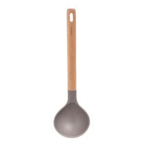 Concha Cozinha Silicone Kenya Cinza Cabo Madeira Não Risca Concha Cozinha Silicone Kenya Cinza Cabo Madeira Não Risca