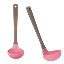 Concha Culinário de Silicone com Furo no Cabo 29cm Concha Culinário de Silicone com Furo no Cabo 29cm