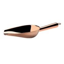 Concha de Alimentos - 26X8,5X4Cm - Aço Inox - Rose Gold - 1 unidade - Cromus Linha Profissional Allonsy - Rizzo Concha de Alimentos - 26X8,5X4Cm - Aço Inox - Rose Gold - 1 unidade - Cromus Linha Profissional Allonsy - Rizzo