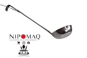 Concha de feijão inox terrina 50cm com gancho ut101-002