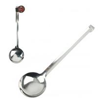 Concha De Feijão Servir Arroz Panela Cozinha Aço Inox 30cm Concha De Feijão Servir Arroz Panela Cozinha Aço Inox 30cm