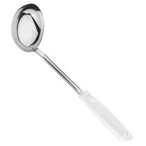 Concha de Feijão Utilità Tramontina em Aço Inox com Cabo Branco