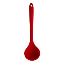 Concha De Feijão Vermelho Kit Silicone Utensilios De Cozinha Grande Reforçado 27cm
